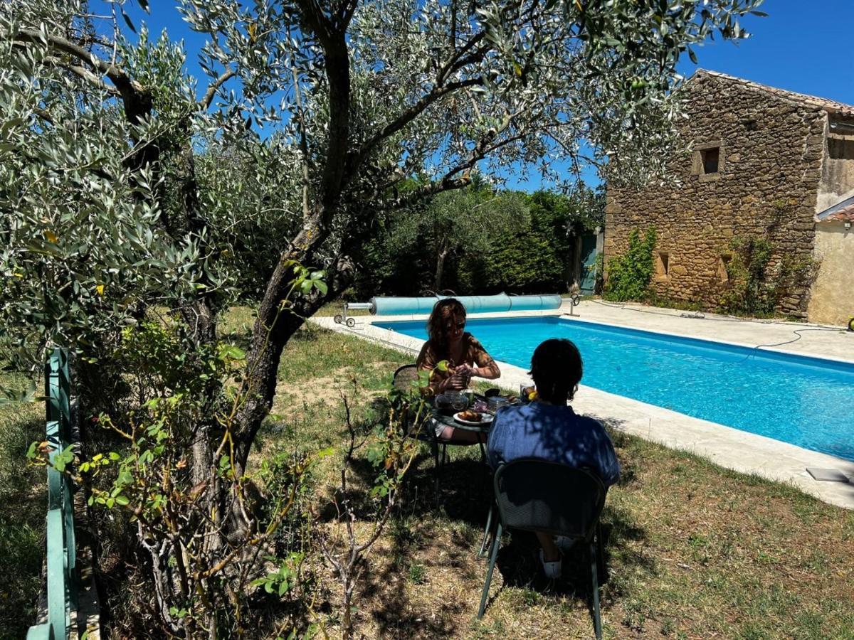 Maison D'Hotes Le Mas Des Vignes Hotel Rochegude  Bagian luar foto